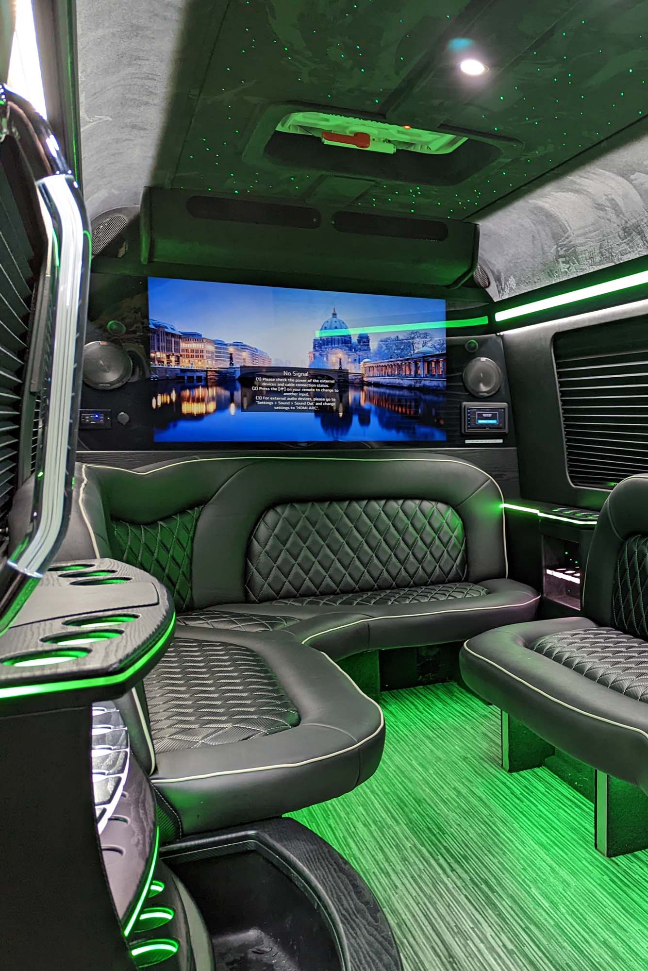 Mercedes Party Bus in New Orleans