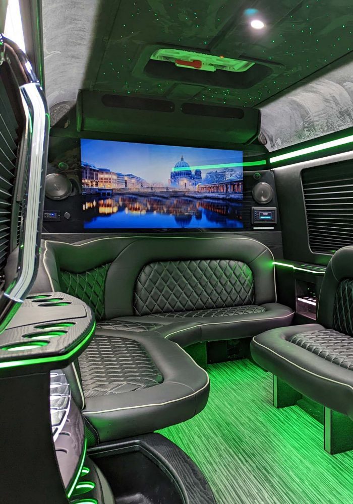 Limo Party Bus Interior