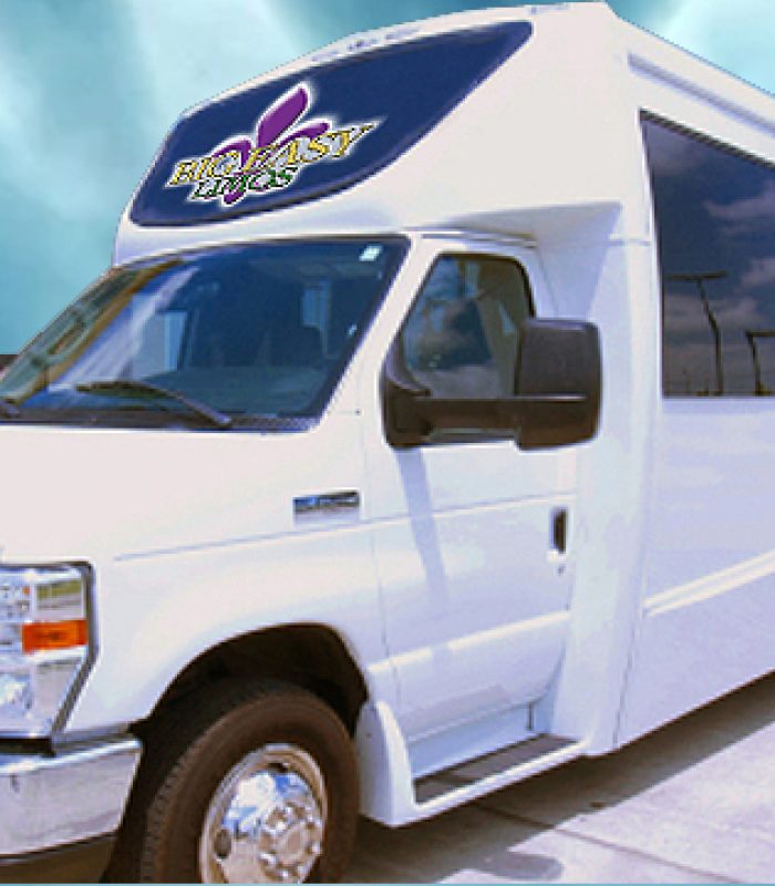 Big Easy Limos White Party Bus - 504 466-4477
